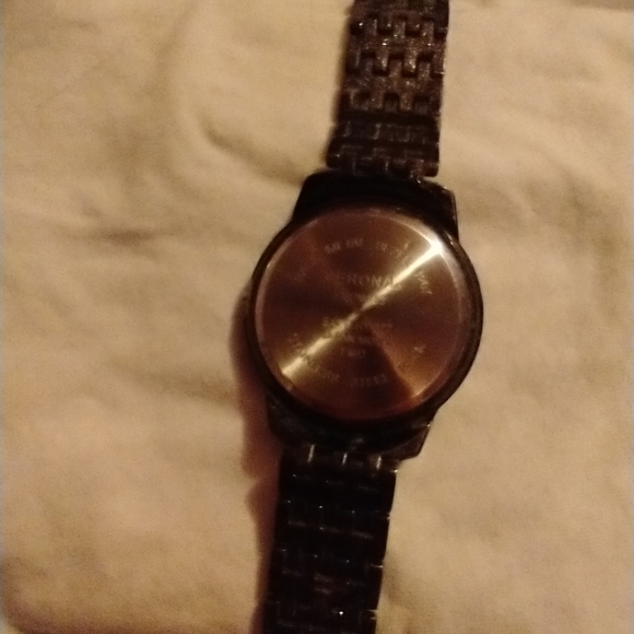 Men's black merona watch - Picture 7 of 7